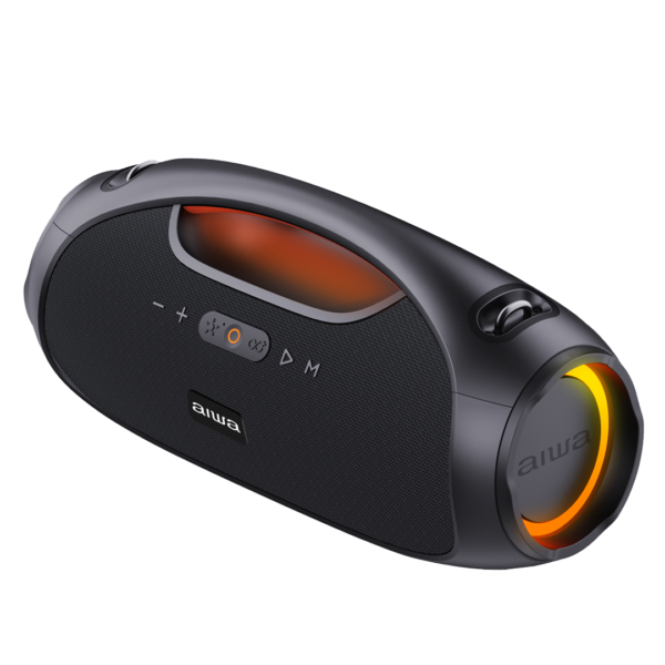 Bocina Portatil 120W|Bluetooh 5.0|60RMS| IPX6|Luces LED  Multicolor|5400mAh|AWS244BT